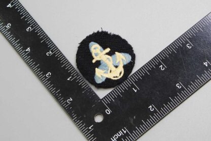 US WW2 Navy WAVES Cloth Collar Insignia . USP199 - Image 3