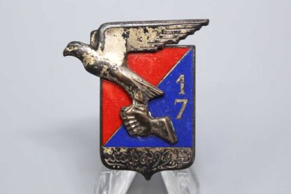 French 17th Artillery Regiment Insignia - Drago Paris . WM492