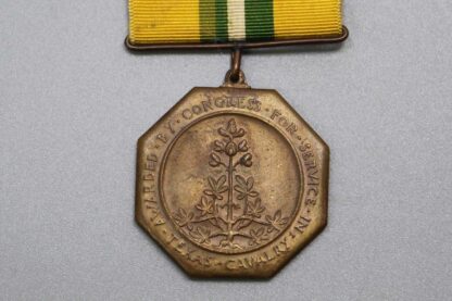 <font color=“#FA0303”> ON HOLD JA0225 </font>US 1918 Texas Cavalry Medal . YMU4850 - Image 2