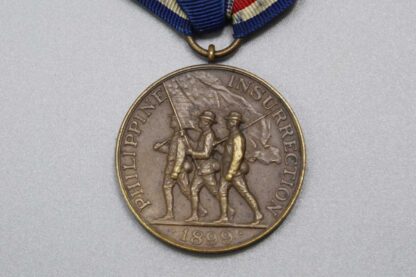 <font color=“#FA0303”> ON HOLD JA0225 </font>1899 US Philippine Congressional Medal No.4960 . YMU4853 - Image 2