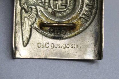 WW2 German SS Buckle - O&C Ges.Gesch.  . BMM1025cxrs - Image 6