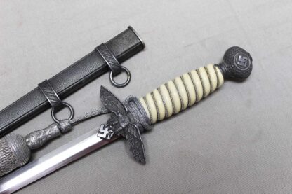 SOLD WW2 Luftwaffe 2nd Model Dagger w/Portepee - Holler . D949 - Image 4