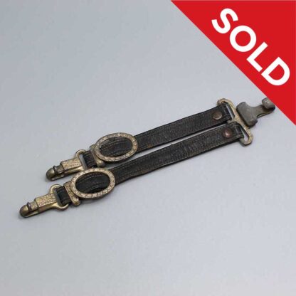 SOLD WW2 German RLB Officer Dagger Hangers RZM M5/10 . DA487b