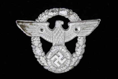 WW2 German Police Cap Insignia (No Prongs) . EFL4766 - Image 4