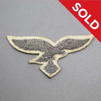 SOLD WW2 Luftwaffe Summer Bullion Cap Eagle . EFL4775