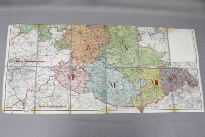 Map of Germany ww2 era . FLU4804b - Image 2