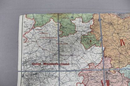 Map of Germany ww2 era . FLU4804b - Image 3