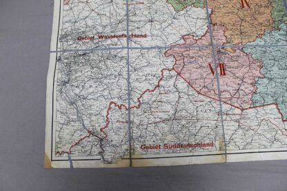 Map of Germany ww2 era . FLU4804b - Image 4