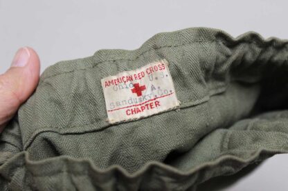 WW2 US Army ARC HBT Ditty Bag Named Ohio . FLU4896 - Image 4