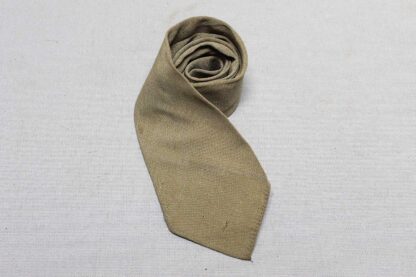 US Army Khaki Tie 1940s-1950s . FLU4900