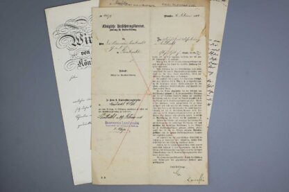 WW2 German Group of Documents . GD862 - Image 4