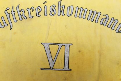 WW2 Luftwaffe Trumpet Banner Luftkreiscommando VI . GF159 - Image 16