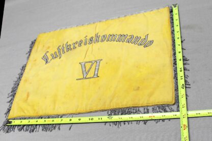 WW2 Luftwaffe Trumpet Banner Luftkreiscommando VI . GF159 - Image 18