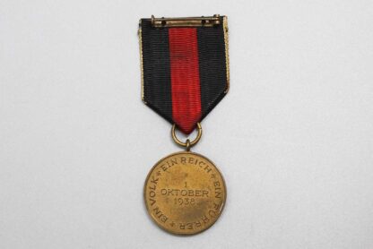 WW2 German Czech Conquest Medal . GO5105 - Image 4