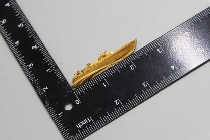 SOLD WW2 PT Boat Officer Gold Badge Elco . W285 - Image 4