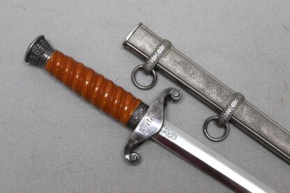 WW2 German Army Officer Dagger Dedicated WKC . D961 - Image 8