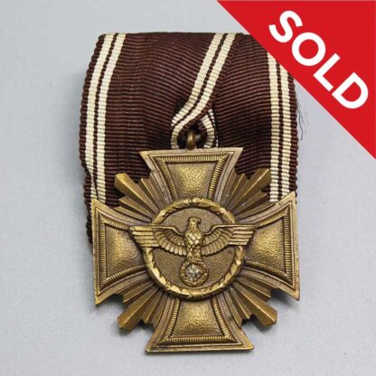 SOLD WW2 German NSDAP 10 Yr Long Service Medal . GO6182cxrs