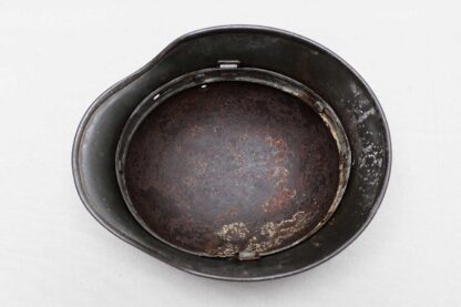 SOLD WW2 German Combat Police DD Helmet Shell . HG1512 - Image 9