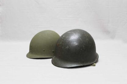 US WW2 M1 Combat Helmet w/Firestone Liner . HU1258