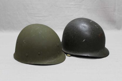 US WW2 M1 Combat Helmet w/Firestone Liner . HU1258 - Image 3