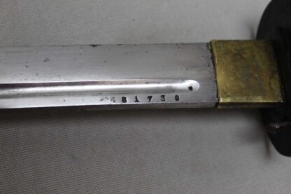 SOLD WW2 Japanese NCO Sword Matching #s . SJ338 - Image 5