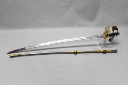 US M1902 High-Grade Presentation Officer Sword . SU103 - Image 2