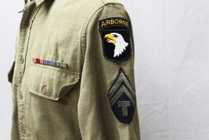 US Army 101st Airborne Shirt Korea Era . UA1274 - Image 2