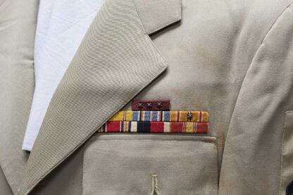 US Navy CPO Tunic w/Stitched on Ribbon Bar . UA1276 - Image 3