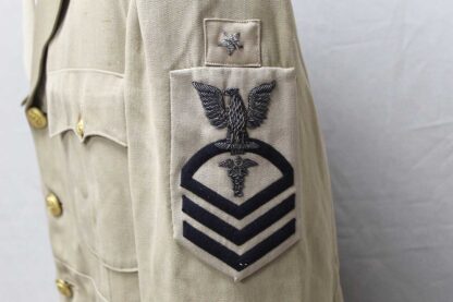 USCG Chief Petty Officer Hospital Corps Tunic . UA362 - Image 2