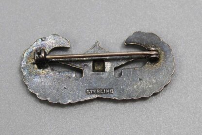 US WW2 Glider Assault Badge - Sterling . W288 - Image 2